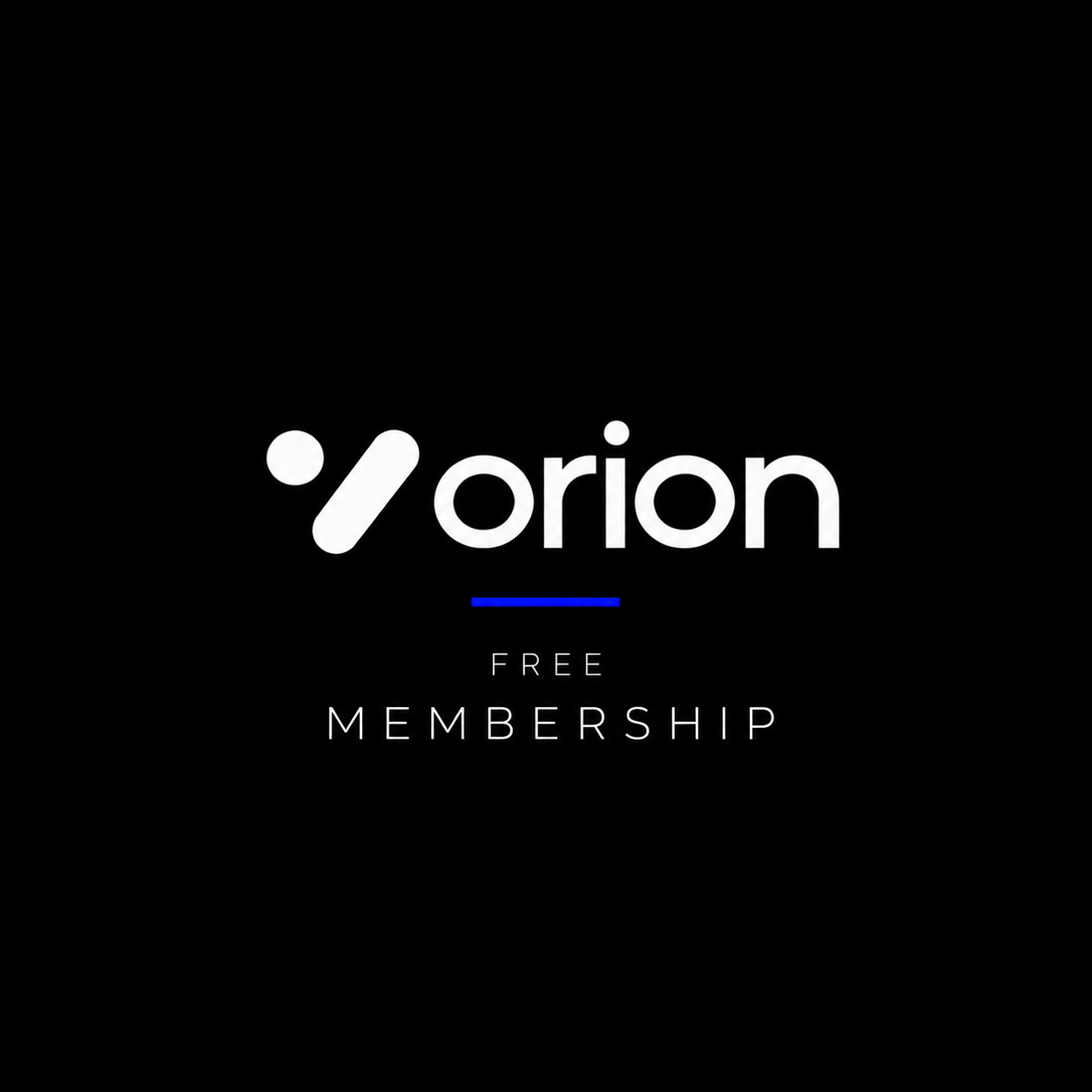 Orion Free Membership Badge